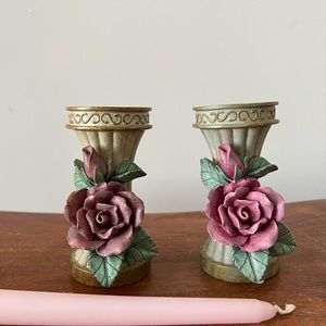 Mini pillar candle holders